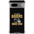 NFL Baltimore Ravens Helmet Google Pixel 8a Clear Case